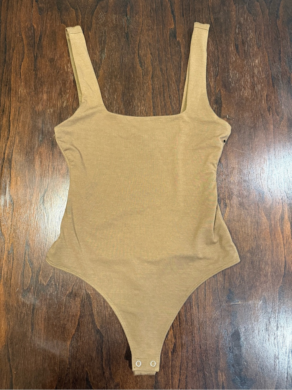 Good American Sculpting Modern Tank Bodysuit Womens Plus Size 1 Square Neck